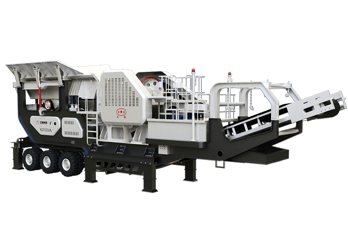 輪胎移動顎式破碎站