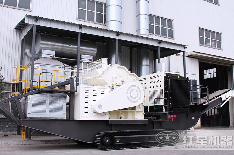 履帶式移動破碎機