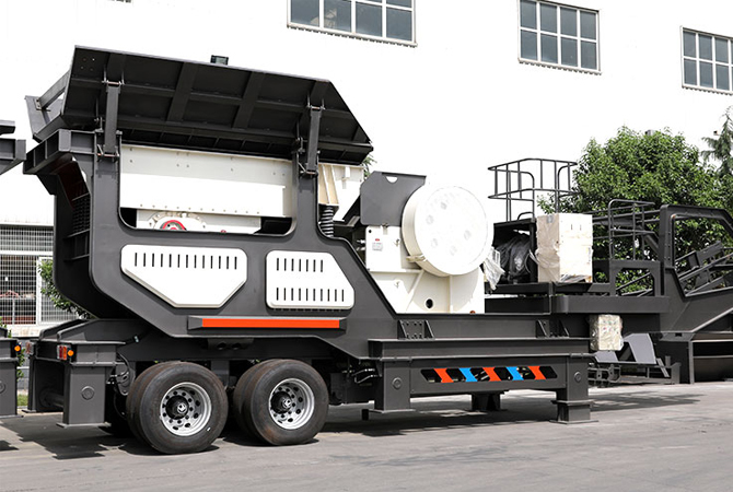 輪胎移動顎式破碎站介紹
